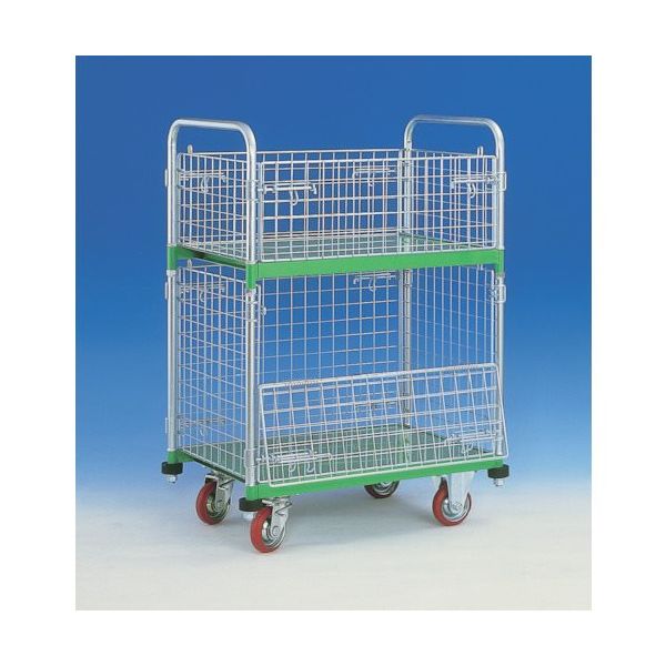 神戸車輌製作所 カンベ 網付き台車 メッシュパックロール 663B 1台 337-7258（直送品）