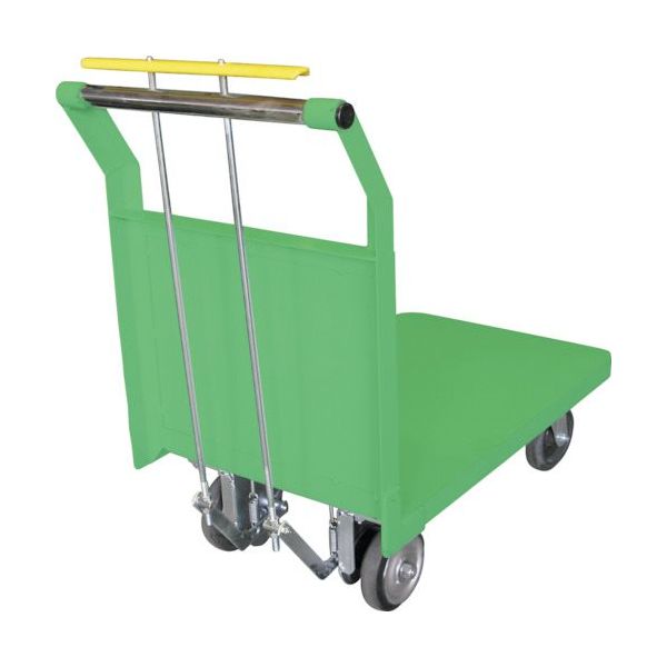 神戸車輌製作所 カンベ アングル製片袖四輪運搬車ハンドストッパー付き HS139C 1台 337-7233（直送品）