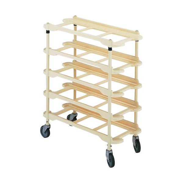 オカムラ OKAMURA トレイカート TAS8ー9Hー6N*ナイロン 1X304A-GF36 1台 368-1085（直送品）