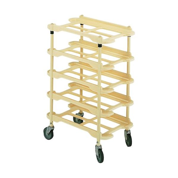 オカムラ OKAMURA トレイカート TAW6ー9Hー6U*ウレタン 1X364B-GF36 1台 368-2570（直送品）