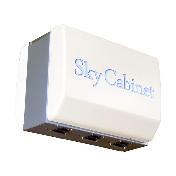 日平機器 日平 3連スカイキャビネット(樹脂カバー) HRC-3 1台 386-5560（直送品）