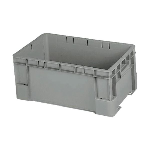 積水テクノ成型 積水 【受注生産品】TS型コンテナ TSー46 グレー TS-46-BETTYUU GY 1セット(500個)（直送品）