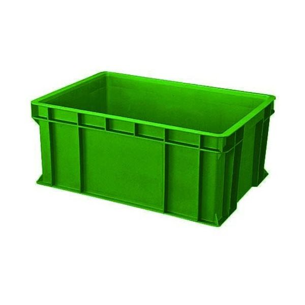 積水テクノ成型 積水 【受注生産品】TS型コンテナ TSー48 緑 TS-48-BETTYUU GN 1セット(500個) 534-9993（直送品）