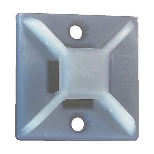 芝軽粗材 コンベックス 結束バンドベース CKー40 100本入り CK-40(100P) 1袋(100本) 473-9010（直送品）