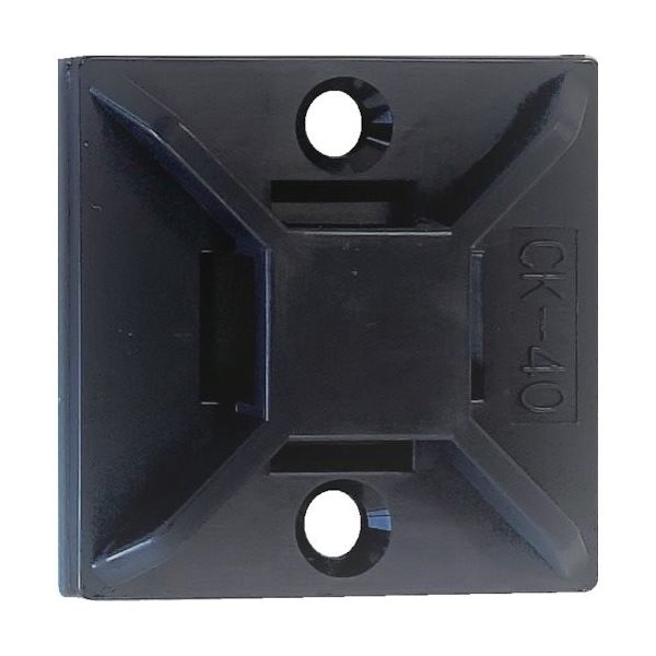 芝軽粗材 コンベックス 結束バンドベース CKー40B 100本入り CK-40B(100P) 1袋(100本) 473-7516（直送品）