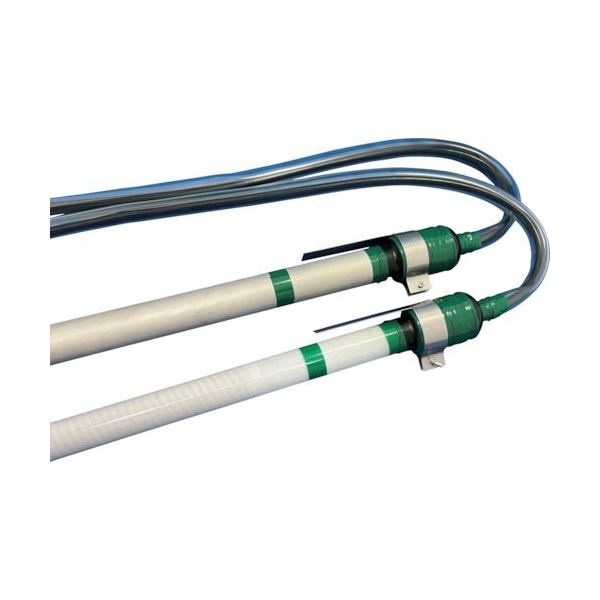 加島 薬液用投込みヒータ(SUS) φ38×660 200V 3Kw コード1.5M ST38660-3 1本 522-6858（直送品）