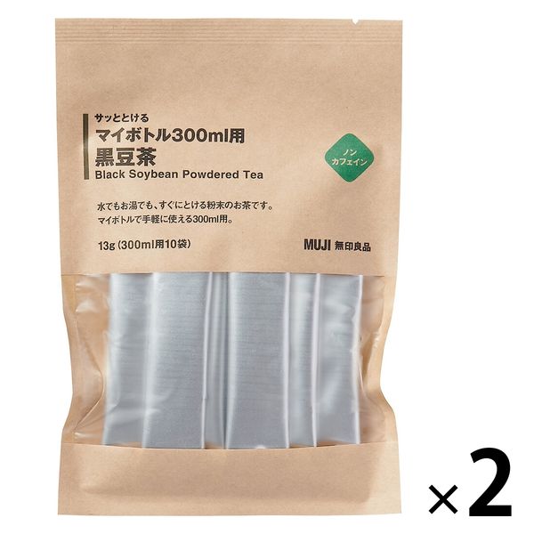 無印良品 サッととけるマイボトル300ml用 黒豆茶 13g（300ml用10