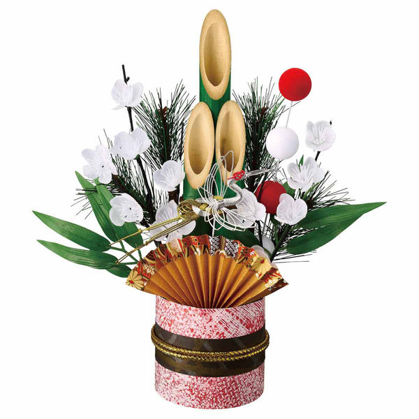 軒先渡し】ストア・エキスプレス ミニ門松松竹梅アレンジ 8784-7410 1