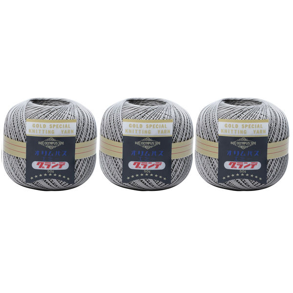 オリムパス エミーグランデレース糸50g ブルーホワイト　18玉 オリムパス エミーグランデレース糸50g ブルーホワイト 18玉
