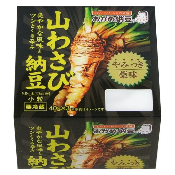 タカノフーズ [冷蔵]おかめ納豆 やみつき薬味 山わさび納豆 たれ