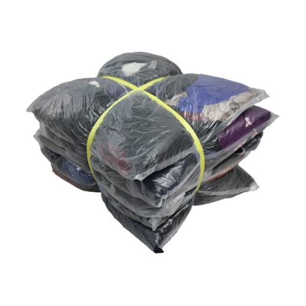 日光物産 中古ウエス 濃色メリヤスウエス DM―0210 1セット(10袋) 689-8895（直送品）