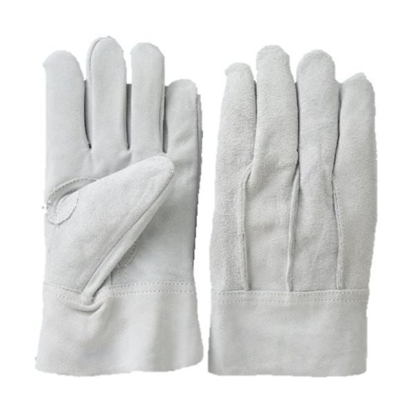 柏田製作所 柏田 牛床革背縫い作業手袋 LL 506-EX 1セット(10双) 689-4183（直送品）