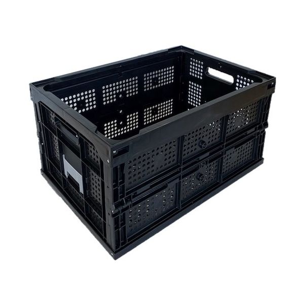 松本産業 オリコン 網目 40L ブラック 40ABL 1セット(2個) 570-3274（直送品）