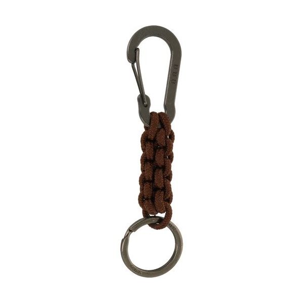 八幡ねじ YAHATA クランクステッチキーリング ブラウン 4979874195012 1セット(2個) 683-1367（直送品）