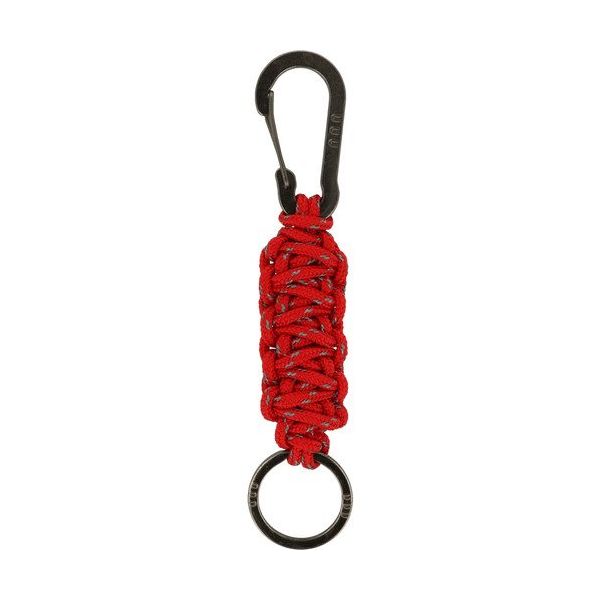 八幡ねじ YAHATA コブラステッチキーリング リフレレッド 4979874195142 1セット(2個) 683-1381（直送品）