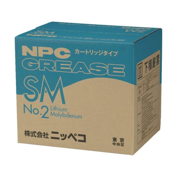 ニッペコ NIPPECO モリブデングリース カートリッジSM 420ML 18154080SM 1セット(20本) 682-6634（直送品）