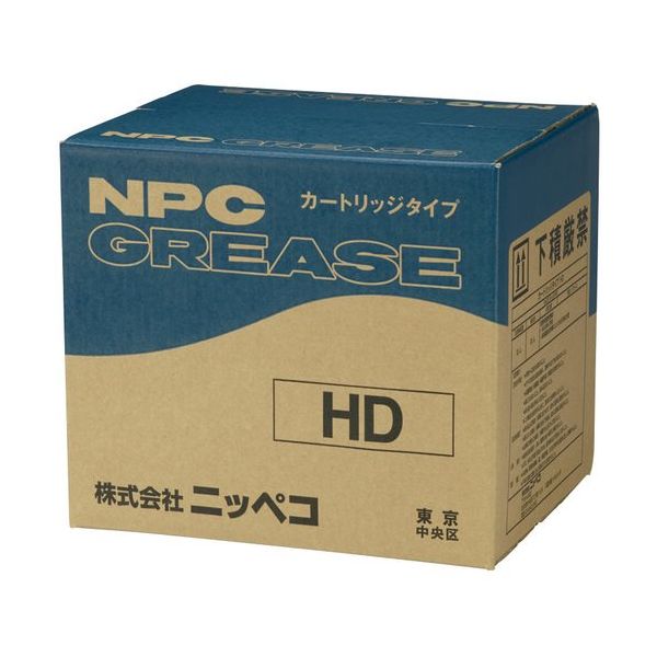 ニッペコ NIPPECO ハブベアリング用グリース カートリッジHD 18492080HD 1セット(20本) 682-6633（直送品） 27,913円