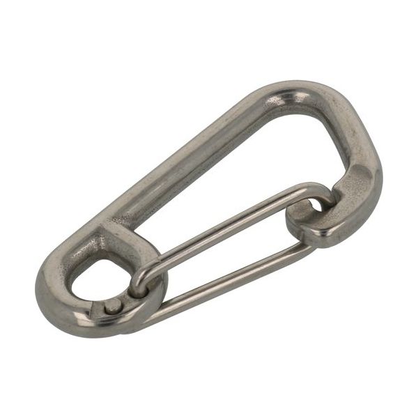 八幡ねじ YAHATA ステンレス スプリングフック 8 4979874051196 1セット(3個) 683-1319（直送品）