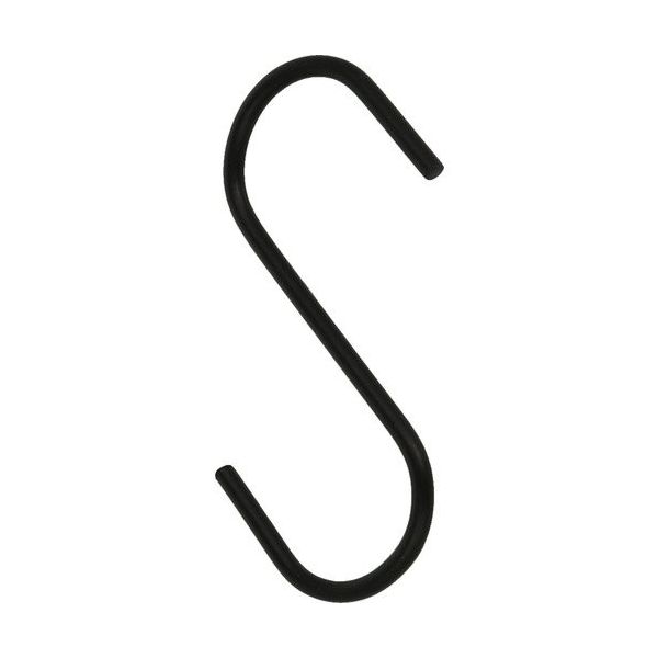 八幡ねじ YAHATA カラーSカン サテンブラック 100 4944825551643 1セット(3個) 682-2009（直送品）