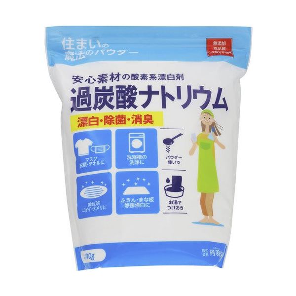 丹羽久 住まいの魔法のパウダー 過炭酸ナトリウム 4kg 410383 1セット(4個) 684-1915（直送品）