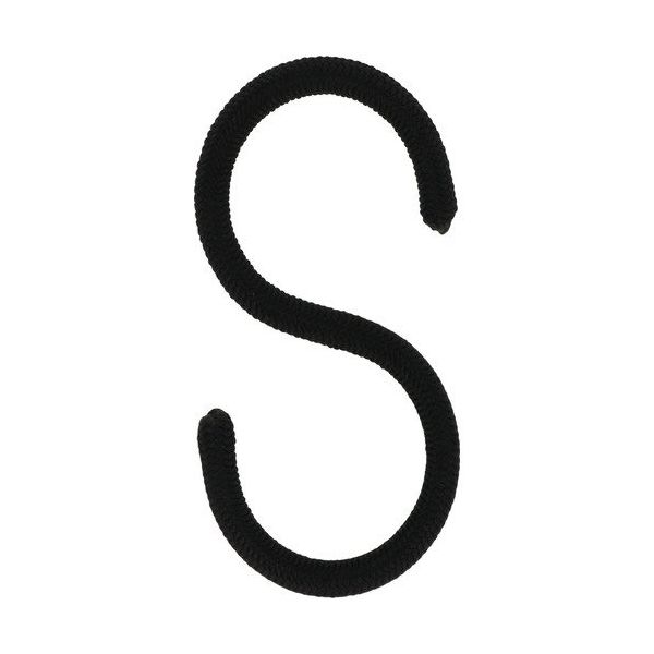 八幡ねじ YAHATA Sフック 100 ブラック 4979874195241 1セット(4個) 683-2970（直送品）