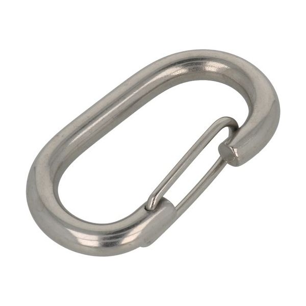 八幡ねじ YAHATA ステンレスCカン ばね付 6 4979874428011 1セット(5個) 682-9812（直送品）