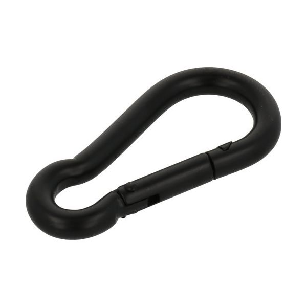 八幡ねじ YAHATA セイフティーフック B型 黒 8 4944825547844 1セット(5個) 683-2993（直送品）