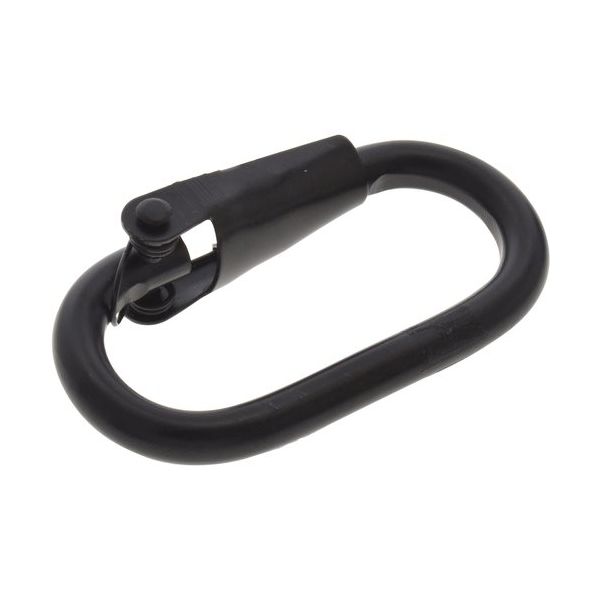 八幡ねじ YAHATA Cカン ばね付 黒 5mm 4944825547899 1セット(5個) 683-1363（直送品）