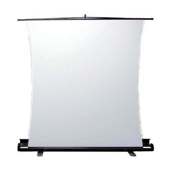 オーエス OS 83型 フロアスタンドスクリーン SVS-83FN-H2-WV102 1台 551-8597（直送品）