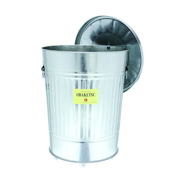 渡辺金属工業 オバケツ オバケツKM60シルバー・キャスター付 KM60 1個 554-9390（直送品）