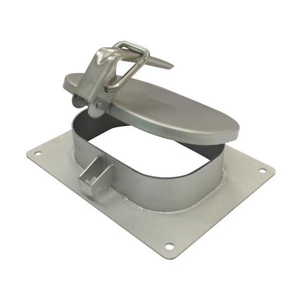 旭産業(点検窓) FREEPA Q2形耐蝕/フランジタイプ(発泡パッキン) AFP-Q2-F 1個 566-3614（直送品）