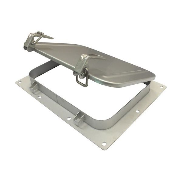 旭産業(点検窓) FREEPA Q4形耐蝕/フランジタイプ(発泡パッキン) AFP-Q4-F 1個 566-3654（直送品）