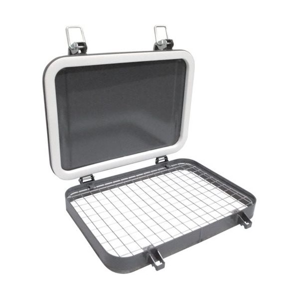 旭産業(点検窓) FREEPA A3形網付ボルト式(BSFパッキン) AFP-A3-GK-400D 1個 565-7052（直送品）