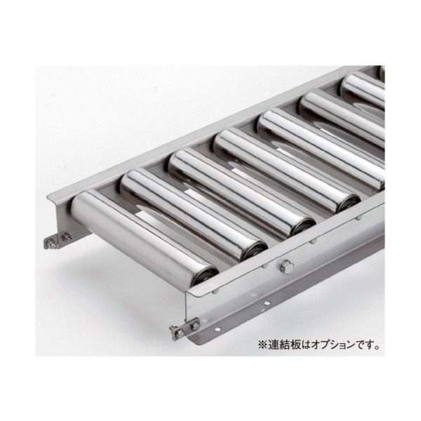 マキテック ステンレス製ローラコンベヤARS6015型1000LX400WX100P ARS6015X1000L400W100P 1台（直送品）