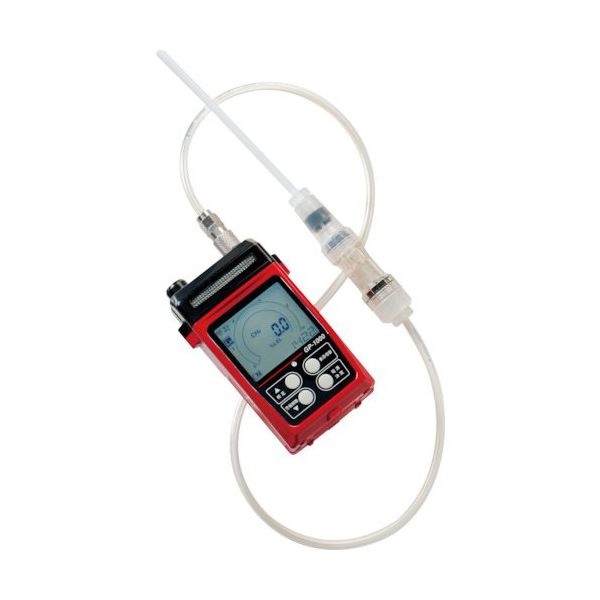 理研 携帯型可燃性ガス検知器(爆発下限管理用)GPー1000 イソブタン仕様(トレーサビリティ証明書付) GP-1000 01 X2000（直送品）