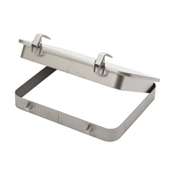 椿本チエイン TSUBACO つばきワンタッチ窓 オール耐食シリーズ 残量防止ボックス式 500X600 CMD-R4-B 1個（直送品）