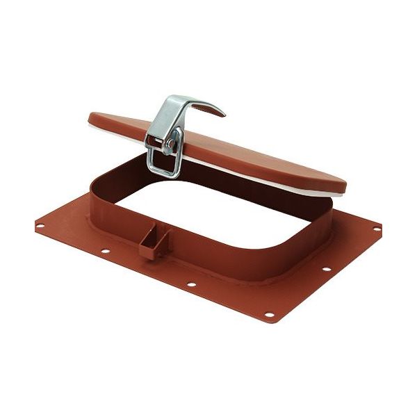 椿本チエイン TSUBACO つばきワンタッチ窓 基本型 フランジ付き 200X300 CMD-P2-F 1個 579-2483（直送品）