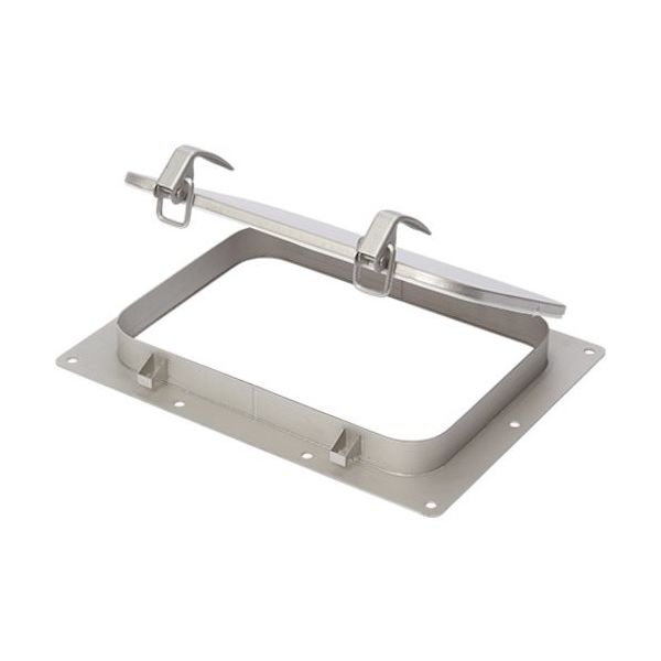 椿本チエイン TSUBACO つばきワンタッチ窓 オール耐食シリーズ フランジ付き 350X500 CMD-R3-F 1個 579-2390（直送品）