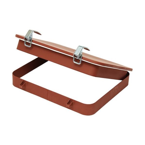 椿本チエイン TSUBACO つばきワンタッチ窓 基本型 残量防止ボックス式 500X600 CMD-P4-B 1個 578-9313（直送品）