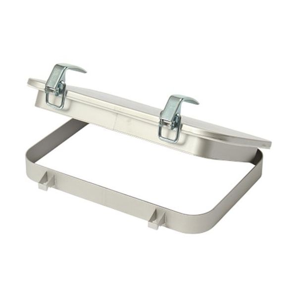 椿本チエイン TSUBACO つばきワンタッチ窓 耐食シリーズ 残量防止ボックス式 350X500 CMD-Q3-B 1個 578-7701（直送品）