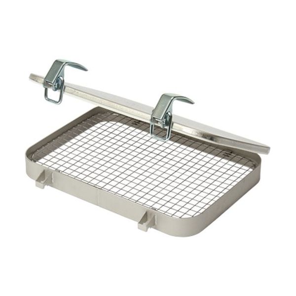 椿本チエイン TSUBACO つばきワンタッチ窓 耐食シリーズ 網付ローラキャッチ式 350X500 CMD-Q3-G 1個（直送品）