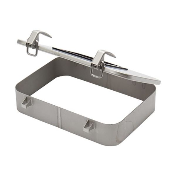 椿本チエイン TSUBACO つばきワンタッチ窓 オール耐食シリーズ ハイネック 透明窓付 350X500 CMD-R3-H-T 1個（直送品）