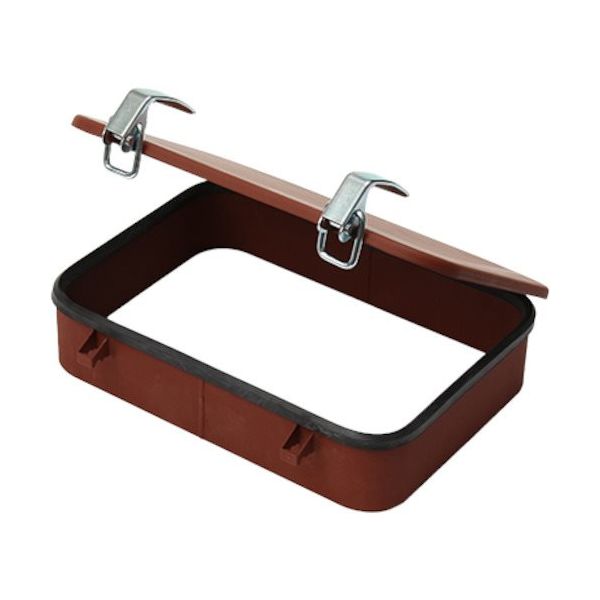 椿本チエイン TSUBACO つばきワンタッチ窓 基本型 ハイネック 耐圧タイプ 350X500 CMD-P3-H-V 1個（直送品）