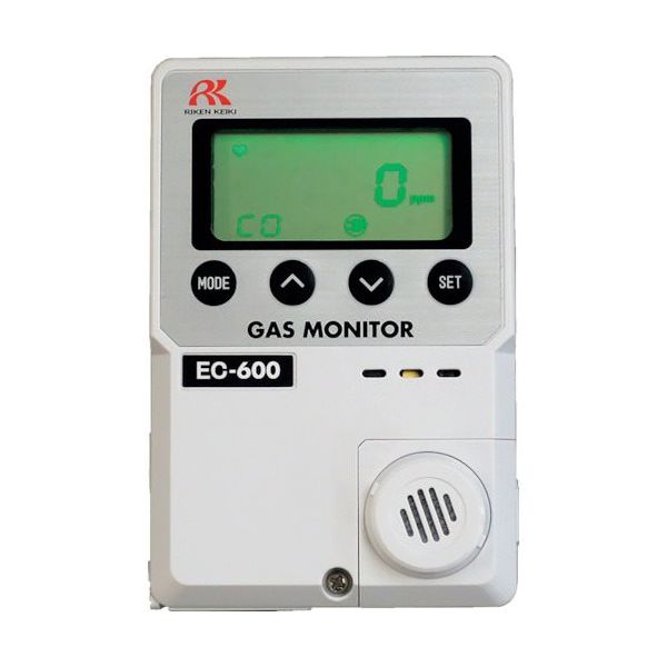 理研計器 理研 簡易定置型一酸化炭素計 ECー600 リモートセンサー(10m)DC24V仕様 EC600-10 01 1台（直送品）