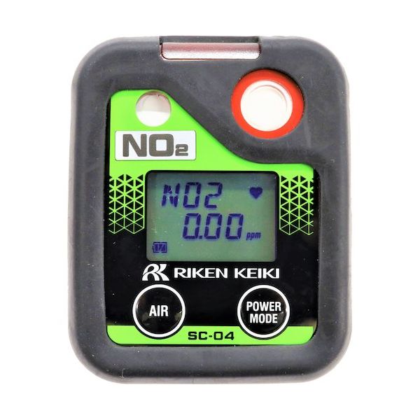 理研計器 理研 個人装着型二酸化窒素計 SCー04 乾電池仕様(トレーサビリティ証明書付) 02 X2000 1台 582-0747（直送品）