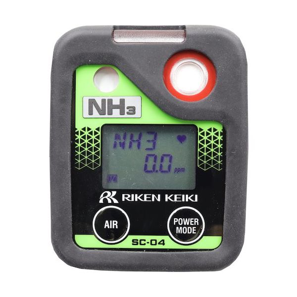 理研計器 理研 個人装着型アンモニア計 SCー04 充電池仕様(トレーサビリティ証明書付) 09 X2000 1台 581-7651（直送品）