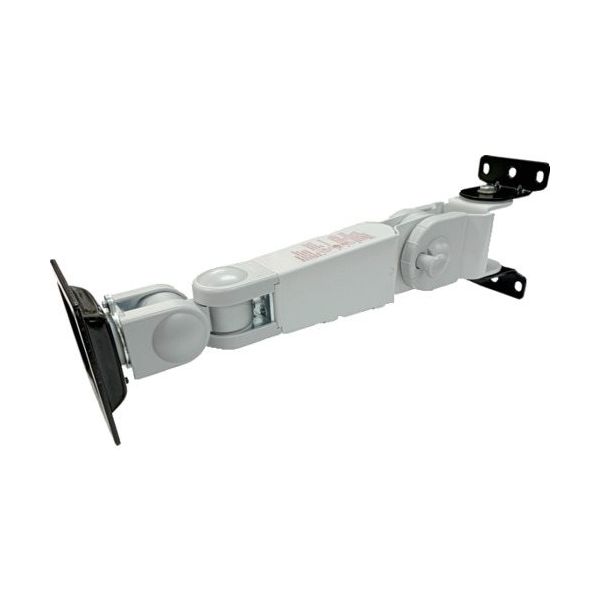 ウィンテクノ モダンソリッド アルミフレーム側面用垂直モニターアーム(縦方向レール用) LA-12AR-V 1台 587-0664（直送品）