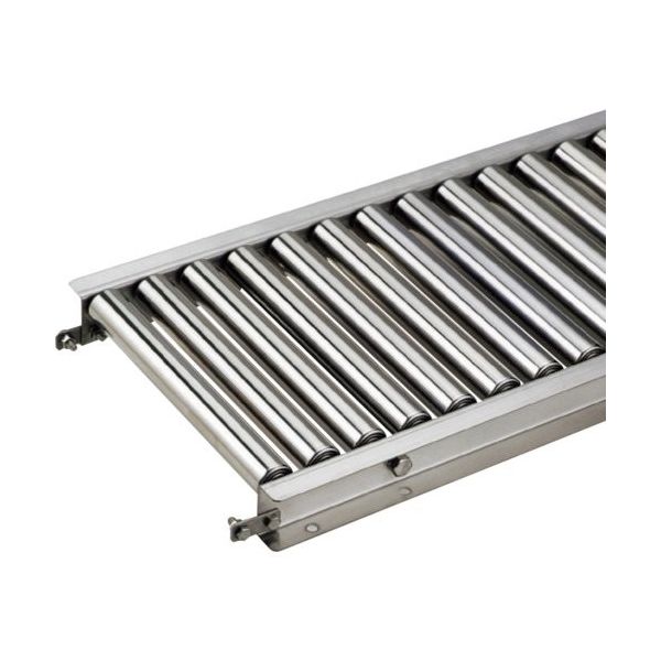 マキテック ステンレス製ローラコンベヤRS3810ー8型1000LX500WX50P RS3810-8X1000L500W50P 1台（直送品）