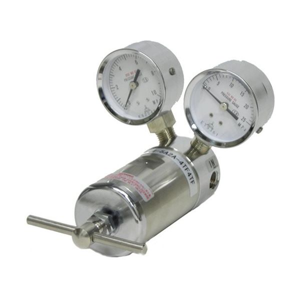 ユタカ Crown ブラス製高圧調整型圧力調整器 HBH1-4-5A5A-2RF4TF-V N2 1個 632-3453（直送品）