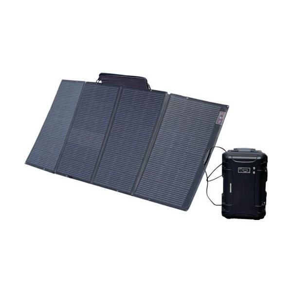 新潟電子工業 可搬型蓄電システム 標準モデル 太陽光充電機能付き NE-BAT1600-BPV 1台 628-8043（直送品）